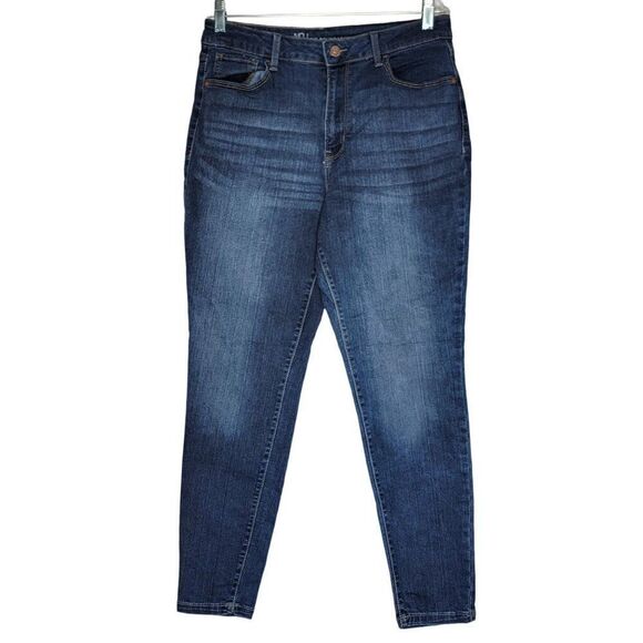 NOBO Women's Skinny Jeans Size 13 Medium Wash Blue Denim 5 Pocket 30x27 - Picture 1 of 9